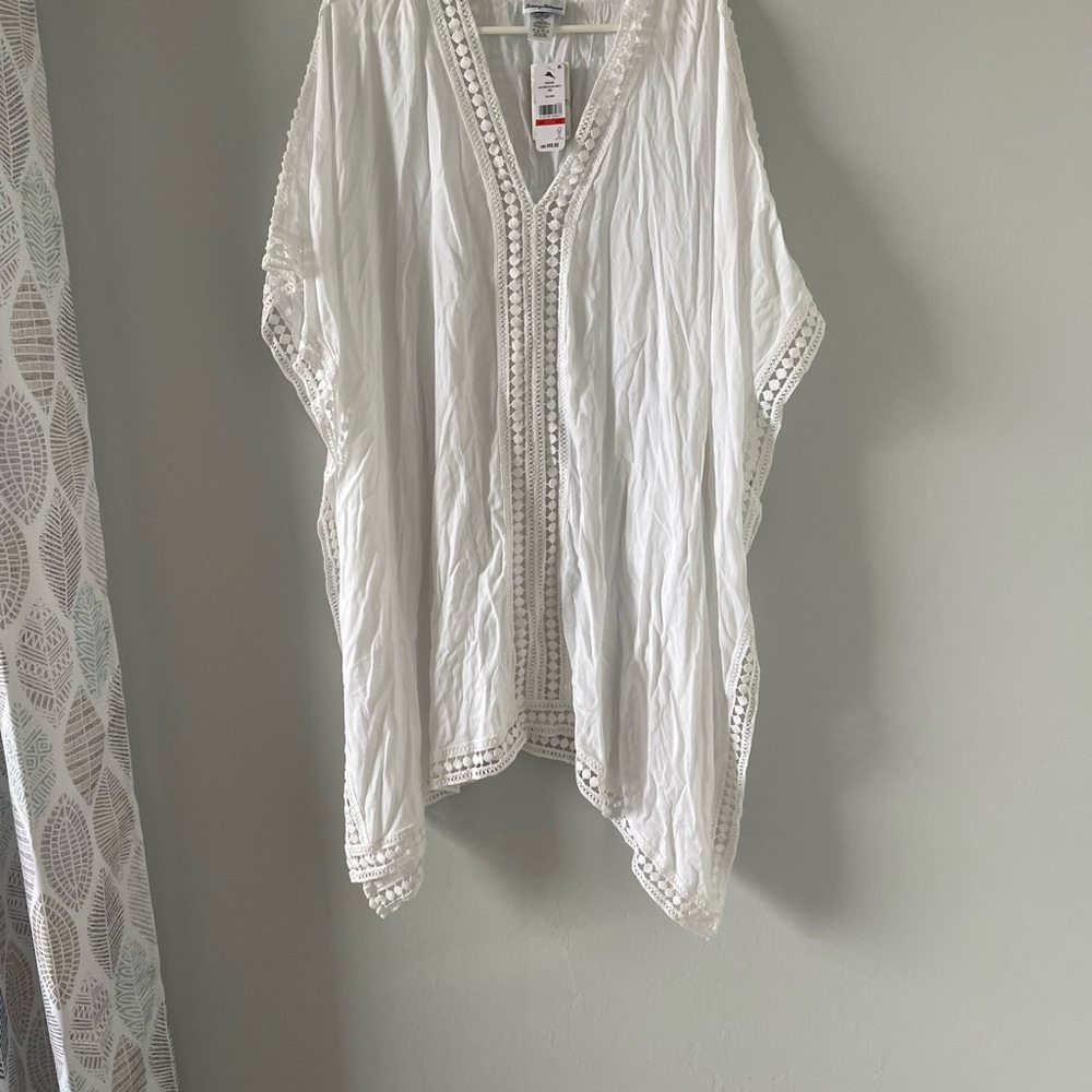 Tommy Bahama White Swim Coverup